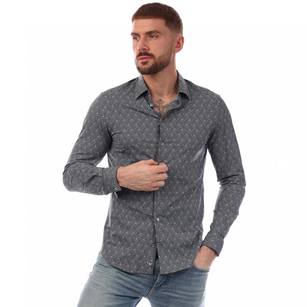 Emporio Armani Miesten Kuviollinen Paita