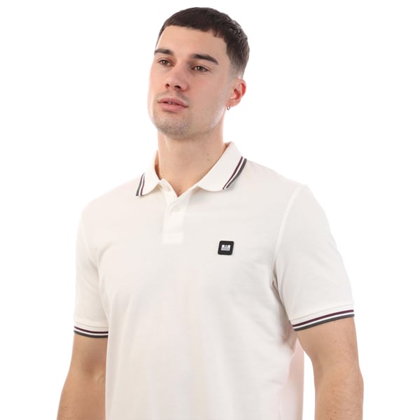 Weekend Offender Mens Vancouver Tipped Polo Shirt