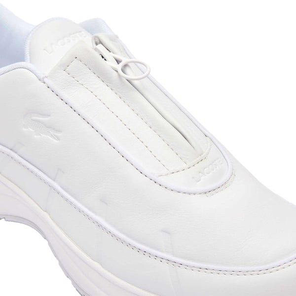 Lacoste Mens Audyssor Leather Zip Trainers