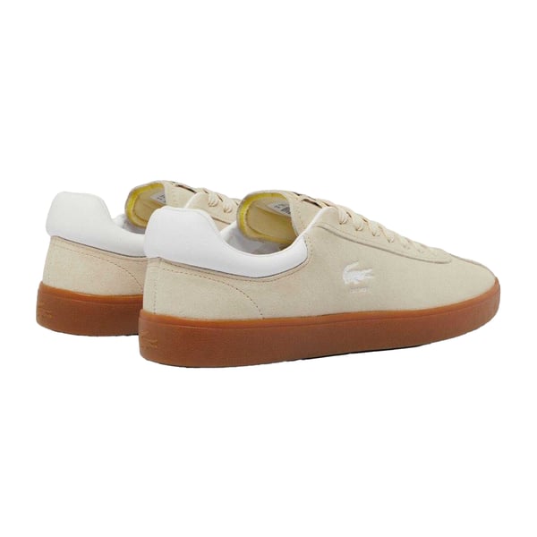 Lacoste Mens Baseshot Suede Trainers
