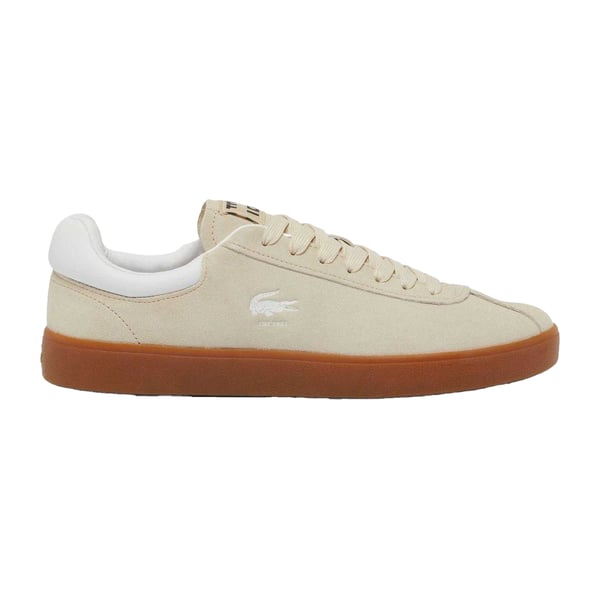 Lacoste Mens Baseshot Suede Trainers