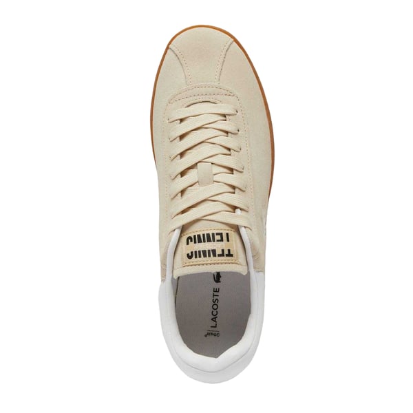 Lacoste Mens Baseshot Suede Trainers