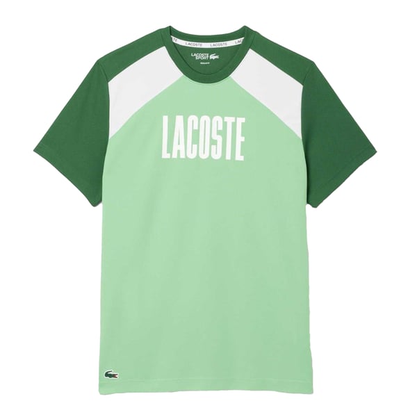 Lacoste T-shirt för män med färgblock