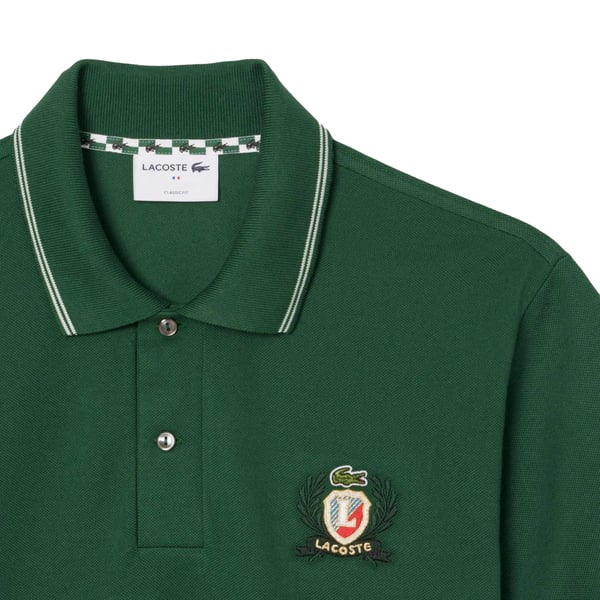 Lacoste Mens L.12.12 Embroidered Classic Polo Shirt