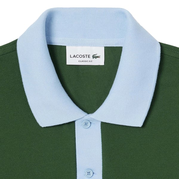 Lacoste Mens Contrast Collar Polo Shirt
