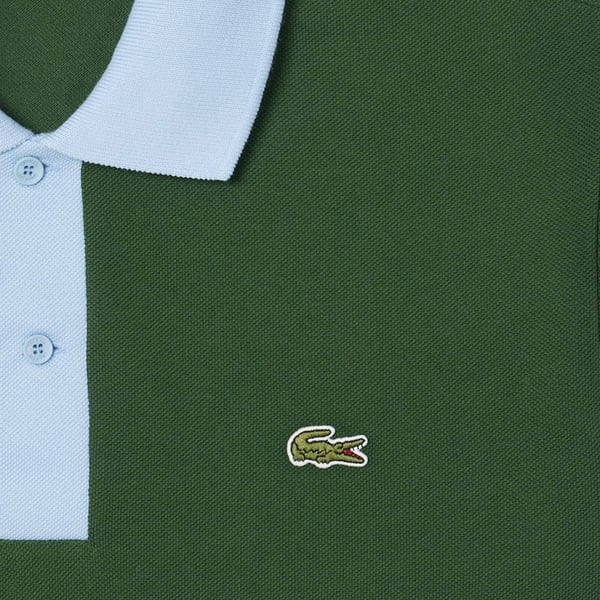 Lacoste Mens Contrast Collar Polo Shirt