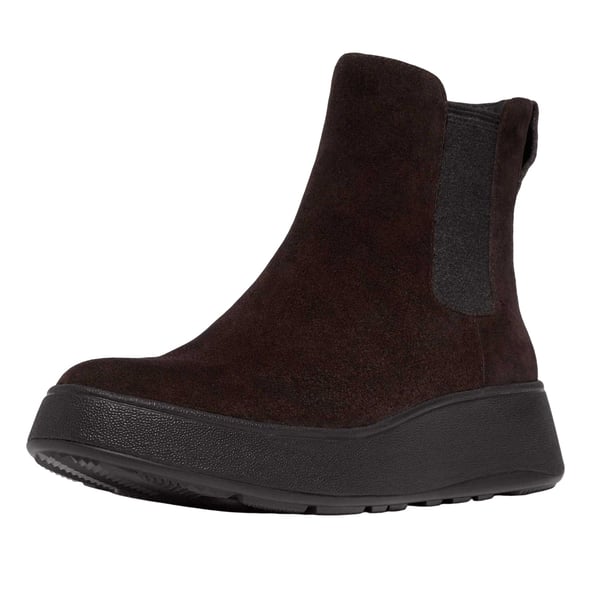 Fit Flop Naisten F-Mode Mokkanahkaiset Flatform Chelsea -nilkkurit
