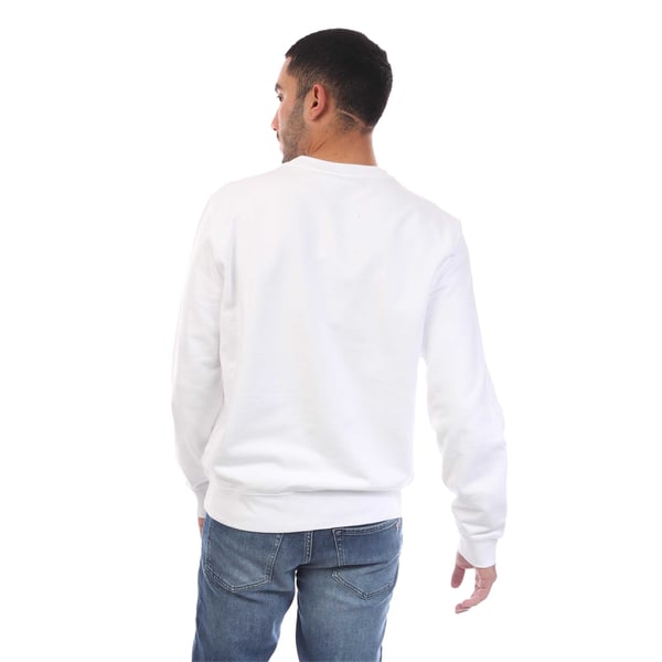 Lacoste Mens Fleece Crew Neck Sweatshirt