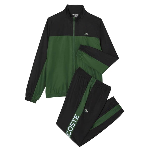 Lacoste Herr Tryckt Tennis Träningsoverall Set