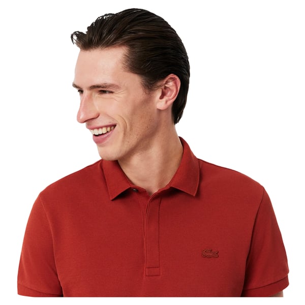 Lacoste Mens Pique Stretch Regular Polo Shirt