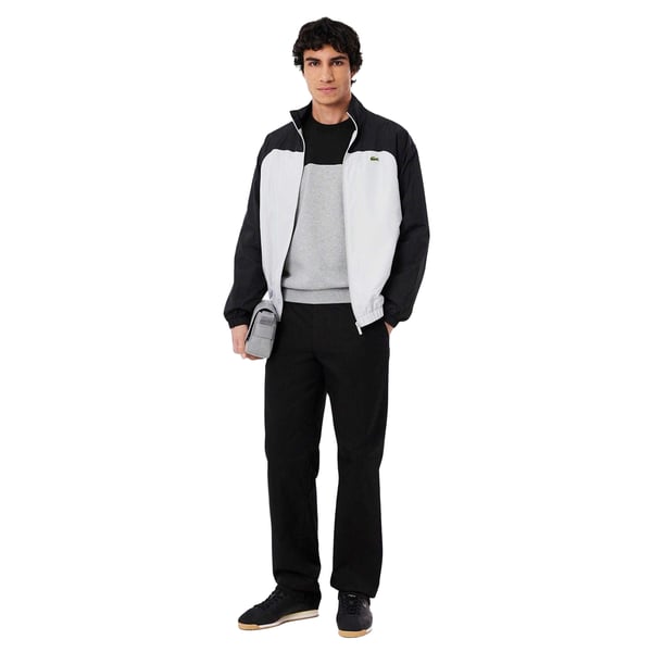 Lacoste Mens Colour Block Fleece Sweatshirt