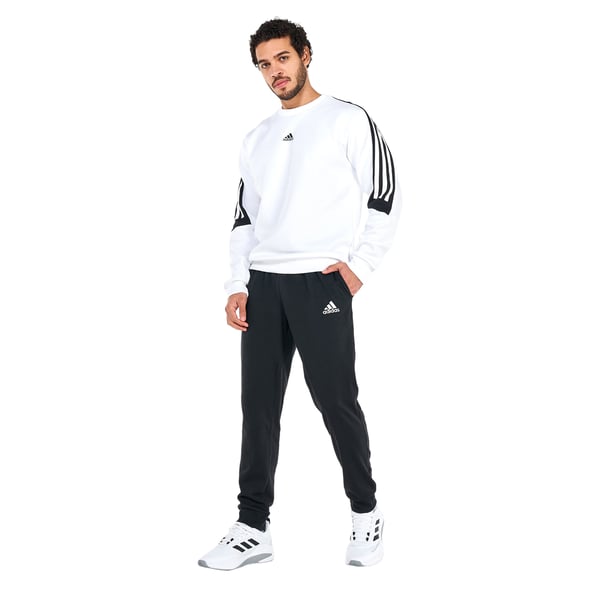 Adidas Mens Essentials Single Jersey Tapered Leg Jogging Bottoms