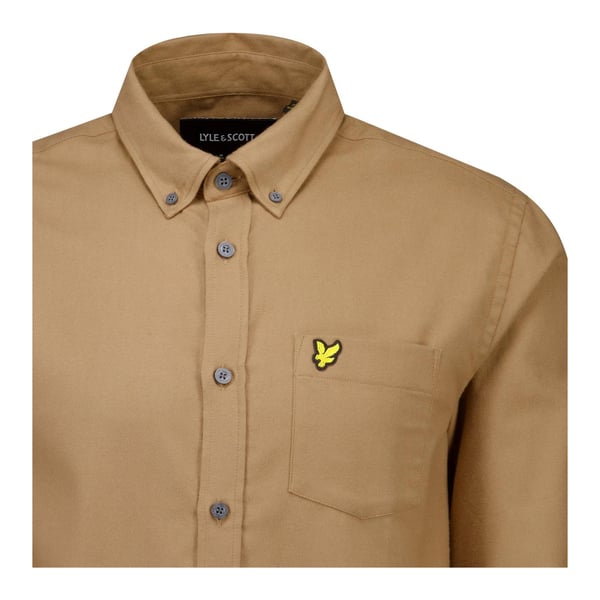 Lyle & Scott Mens Plain Flannel Shirt