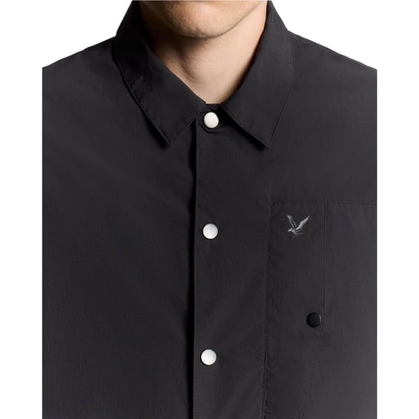 Lyle & Scott Mens Crinkle Oversized Shirt
