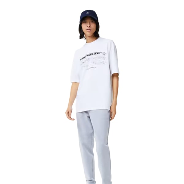 Lacoste Mens Organic Cotton Loose Fit T-Shirt