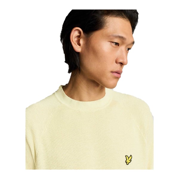 Lyle & Scott miesten neulottu Regular T-paita
