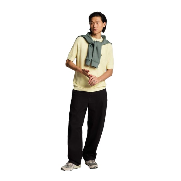 Lyle & Scott miesten neulottu Regular T-paita