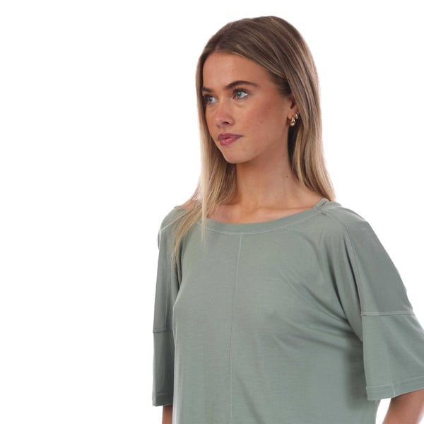 Adidas Womens/Ladies Studio Oversized Yoga T-Shirt
