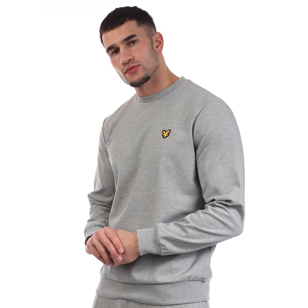 Lyle & Scott Mens Fly Fleece Crew Neck Sweatshirt