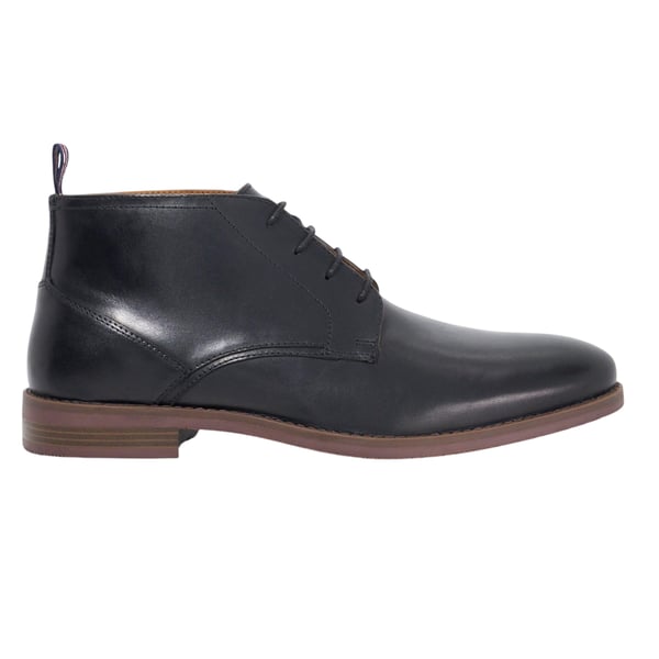 Dune London Mens Minato Leather Lace Up Ankle Boots