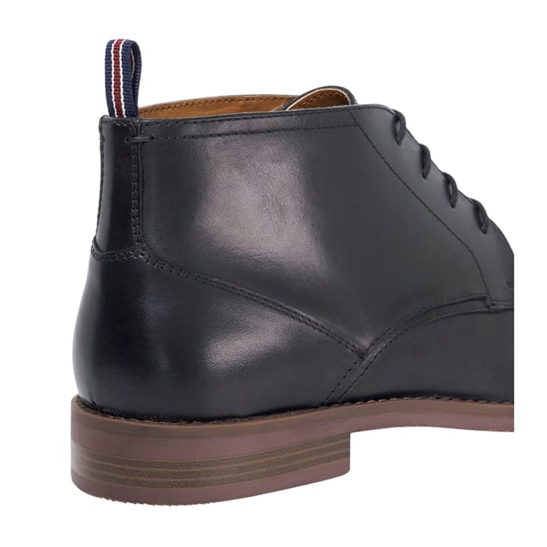 Dune London Mens Minato Leather Lace Up Ankle Boots