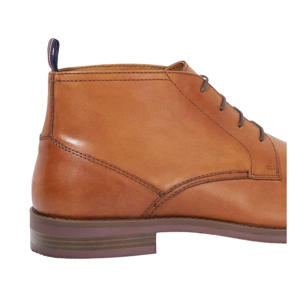 Dune London Mens Minato Leather Lace Up Ankle Boots