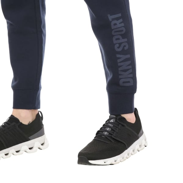 DKNY Mens Fleece Tonal Logo Jogging Bottoms