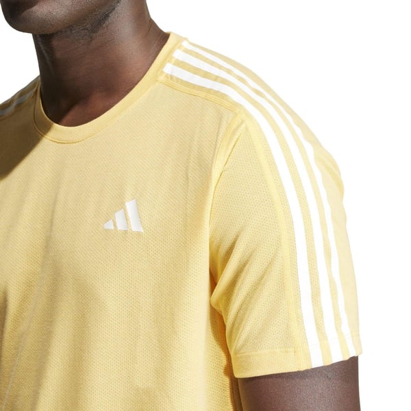 Adidas Mens Own The Run Stripe T-Shirt