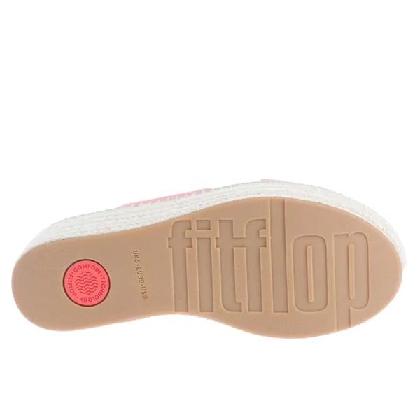 FitFlop Womens/Ladies Eloise Espadrille Cross Leather Wedge Heel Sandals