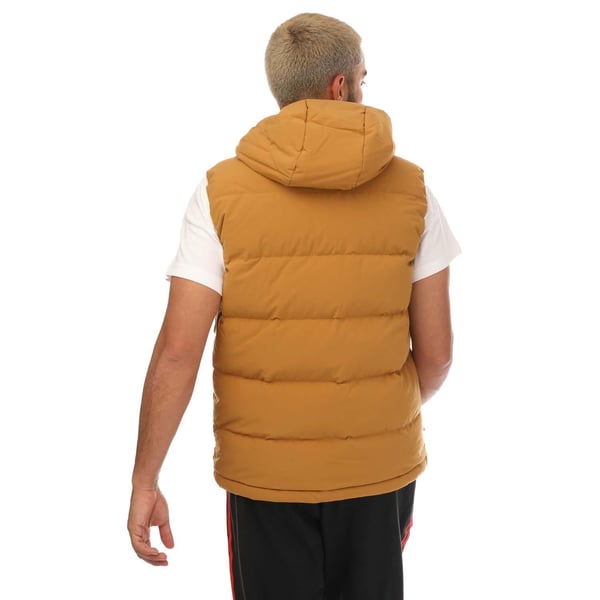 Adidas Mens Helionic Down Hooded Body Warmer
