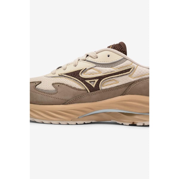 Mizuno Mens Wave Rider Beta Sportstyle Suede Trainers