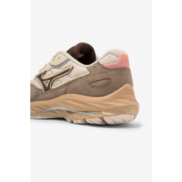 Mizuno Mens Wave Rider Beta Sportstyle Suede Trainers