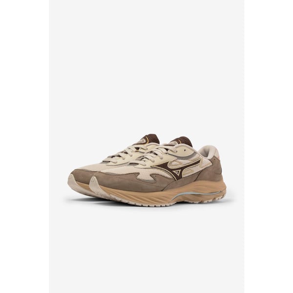 Mizuno Mens Wave Rider Beta Sportstyle Suede Trainers