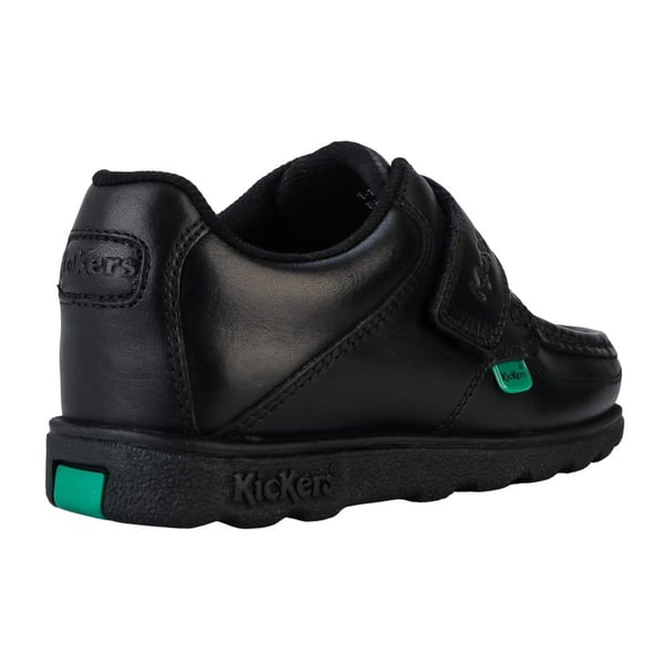 Kickers Boys Fragma Lo Leather Straps Shoes