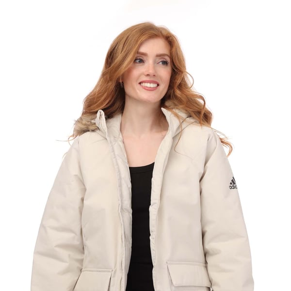 Adidas naisten Utilitas hupullinen parka