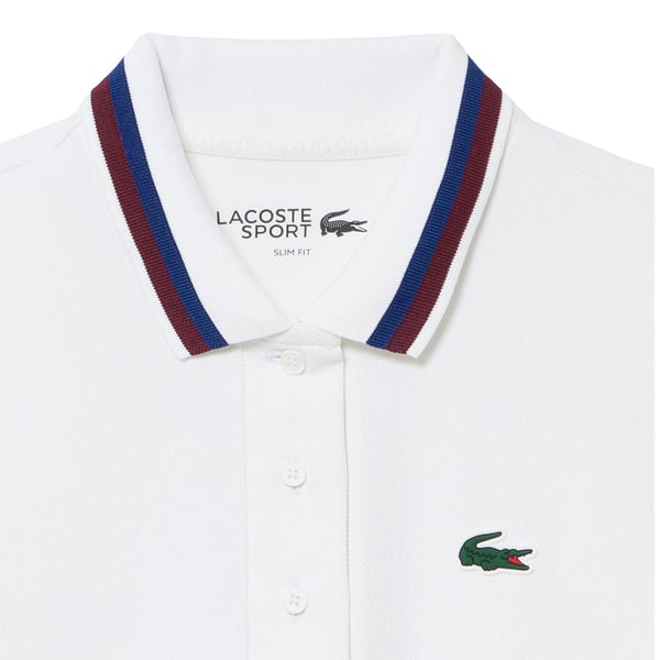 Lacoste Naisten Raidallinen UV-suojattu Tennispoolopaita