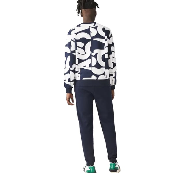 Lacoste Mens Branded Tape Jogging Bottoms