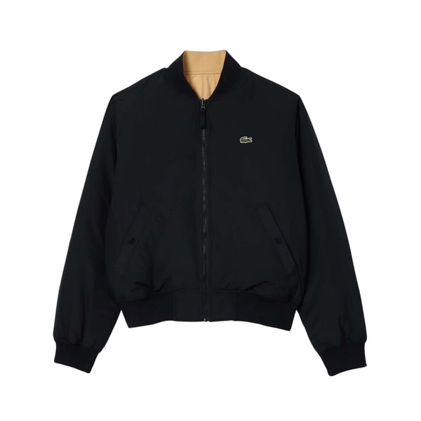 Lacoste Mens Water Repellent Padded Bomber Jacket