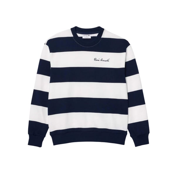 Lacoste Dam/Dam Fransktillverkad Oversized Sweatshirt