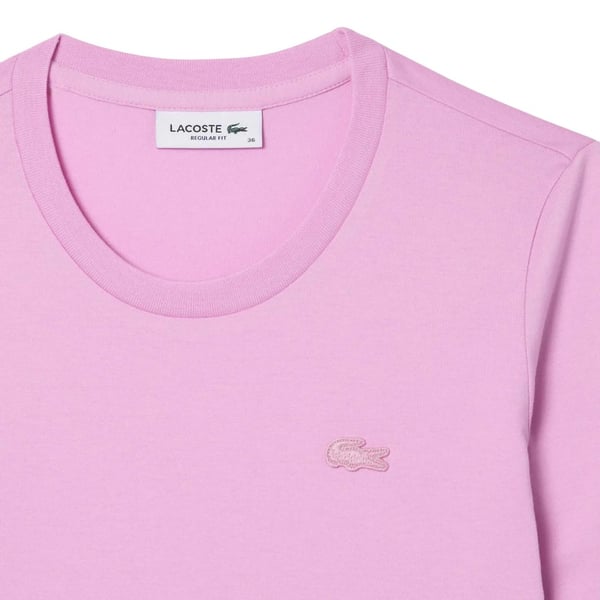 Lacoste Womens/Ladies Cotton Soft 3/4 Sleeve T-Shirt