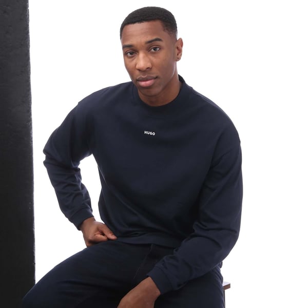 Hugo Boss Mens Logo Printed Relaxed Fit T-Shirt