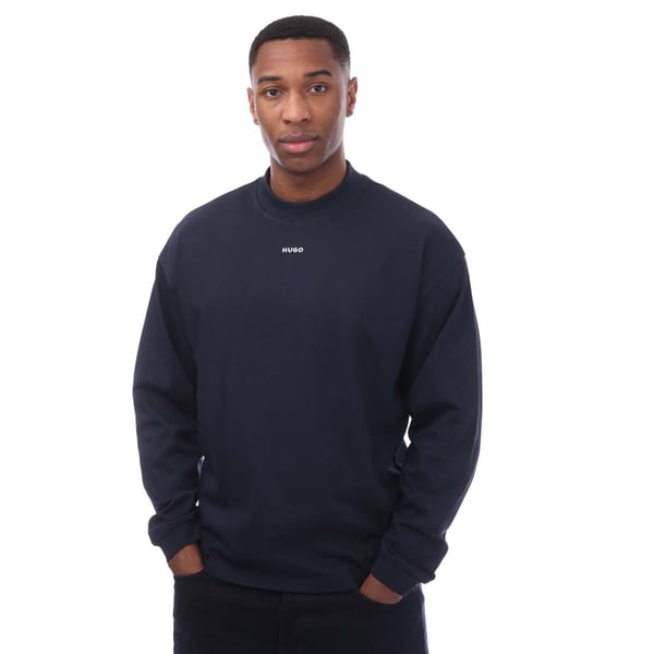 Hugo Boss Mens Logo Printed Relaxed Fit T-Shirt