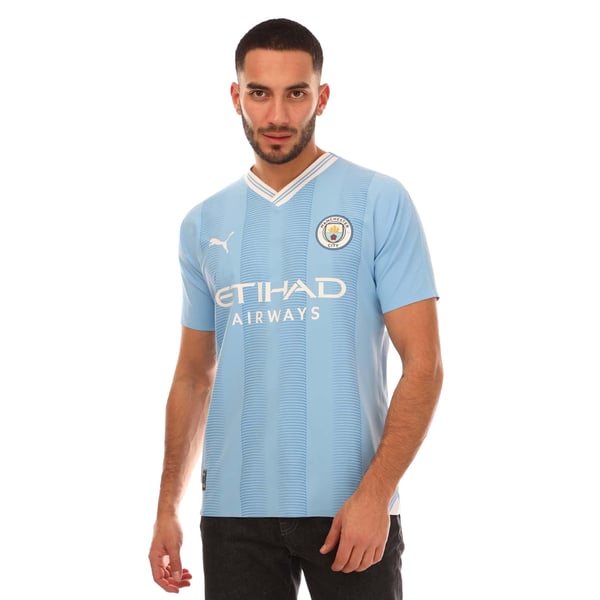 Manchester City FC Mens 2023/24 Authentic Home Jersey Manchester City FC Mens 2023/24 Authentic Home Jersey