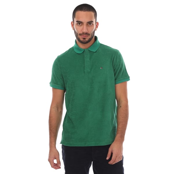 Tommy Hilfiger Miesten Mikrofrotee Normaali Poolopaita