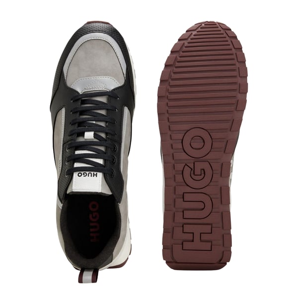 Hugo Mens Icelin Leather Running Trainers