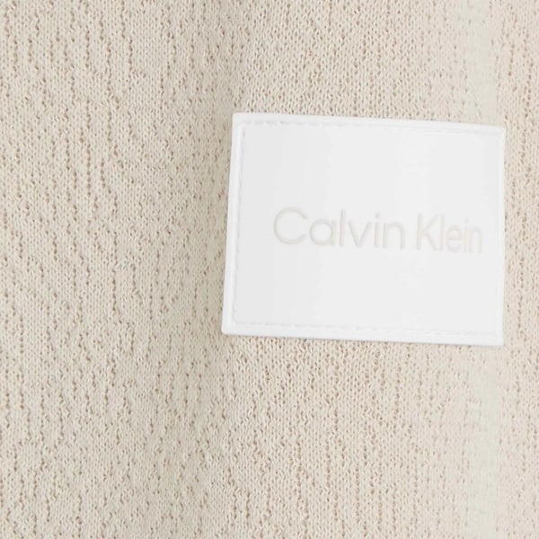 Calvin Klein Mens Natural Structure Crew Neck Sweatshirt
