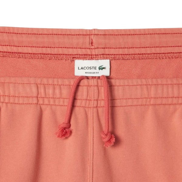Lacoste Mens Fleece Printed Washed Shorts