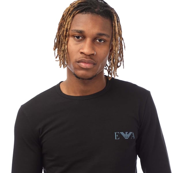Emporio Armani Miesten Slim Pitkähihainen T-paita