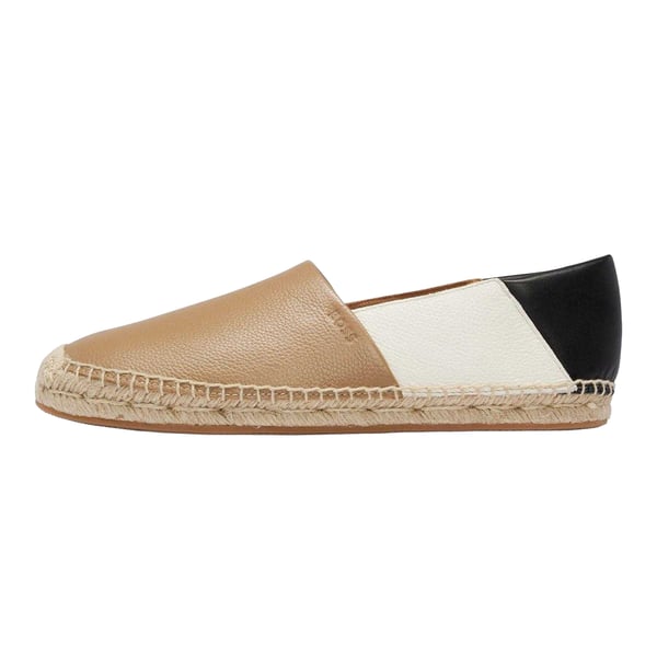 Boss Mens Madeira Colour Block Leather Slip-on Loafers