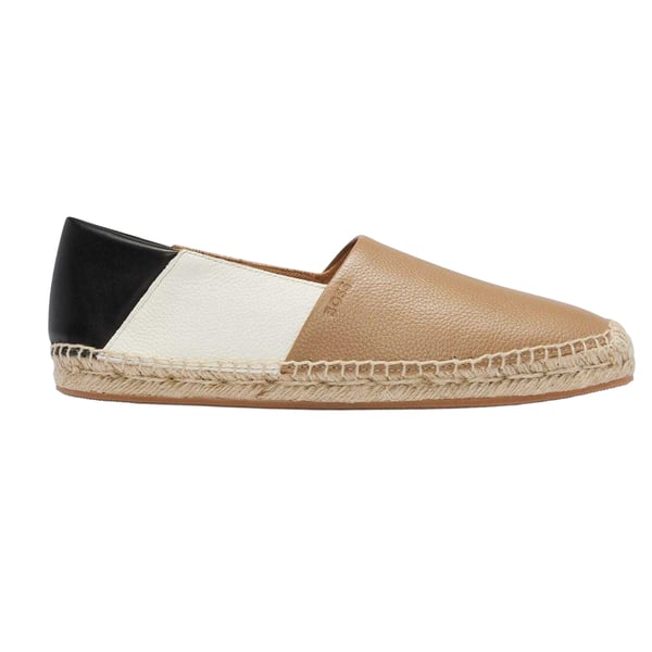 Boss Mens Madeira Colour Block Leather Slip-on Loafers